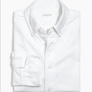 J. Crew Crewcuts kids white Oxford shirt 10